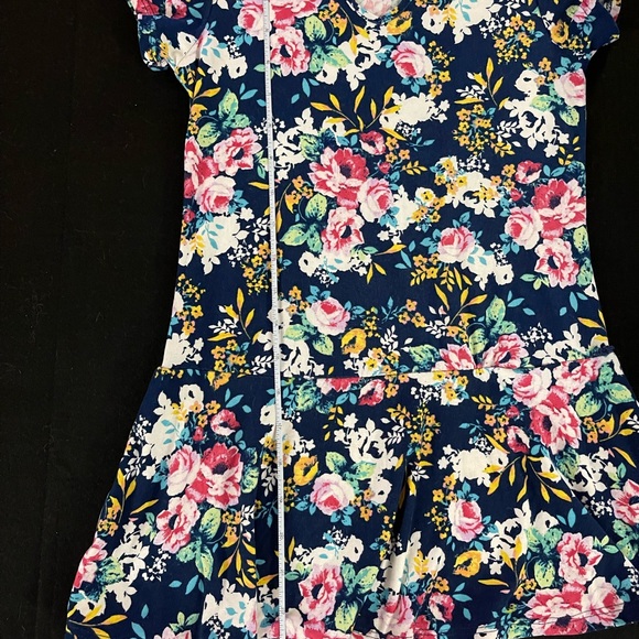 Extremely Me - Navy Blue Multicolor - Floral - Dress Size 5/6 - Picture 9 of 10